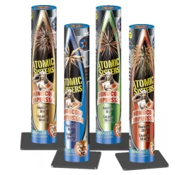 4 CHANDELLES ATOMIC SISTERS - F3