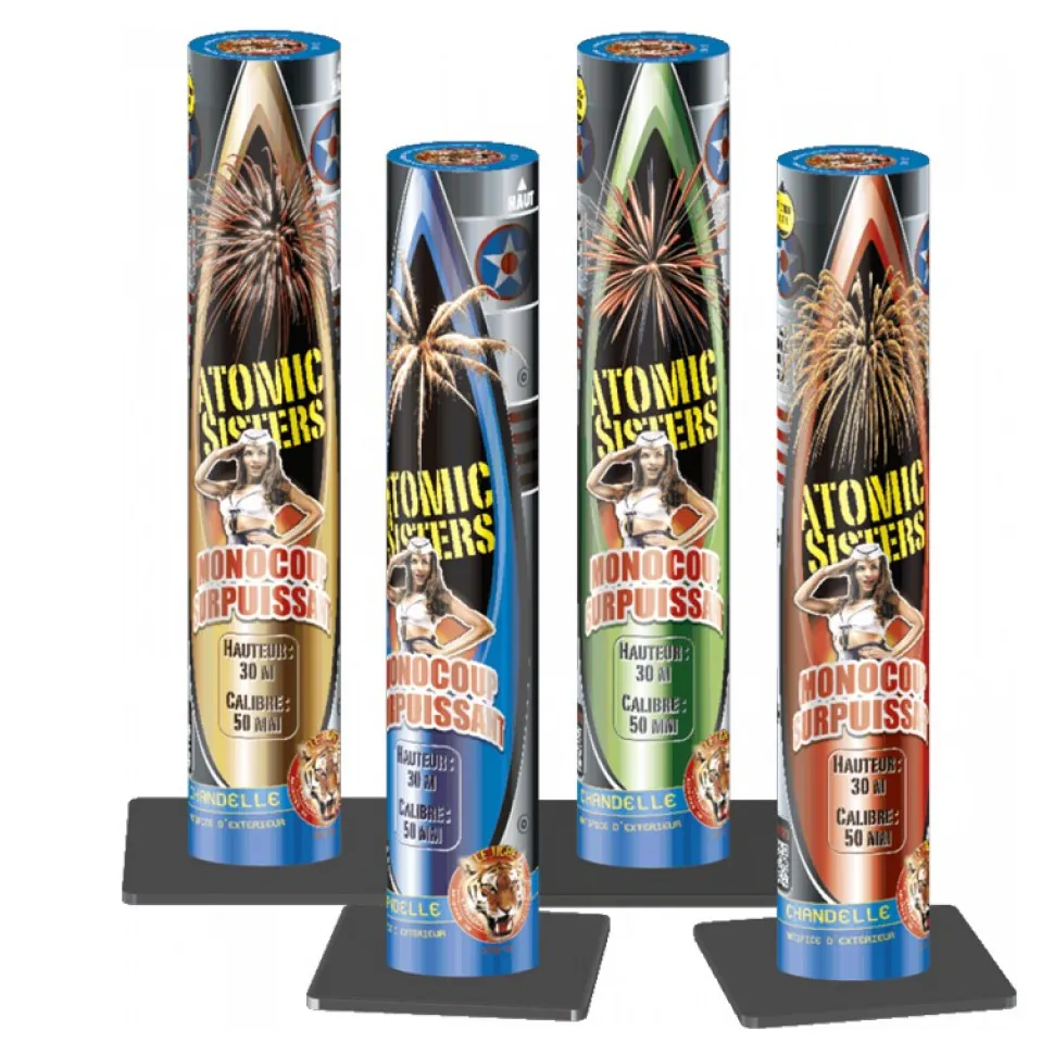 4 CHANDELLES ATOMIC SISTERS - F3
