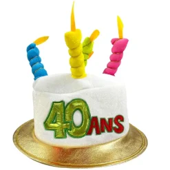 CHAPEAU ANNIVERSAIRE 40 ANS