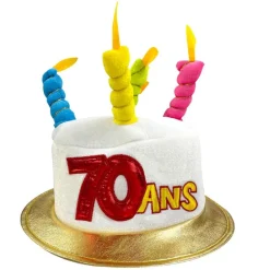 CHAPEAU ANNIVERSAIRE 70 ANS