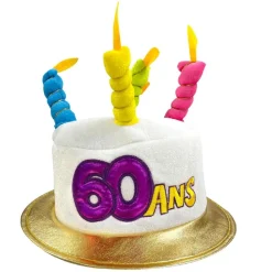 CHAPEAU ANNIVERSAIRE 60 ANS