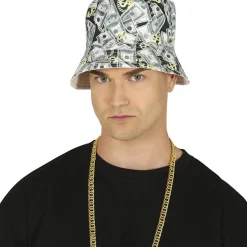 CHAPEAU BOB MONNAIE BILLETS DOLLAR USA ADULTE