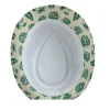 CHAPEAU BORSALINO BEIGE FEUILLES TROPICAL ADULTE
