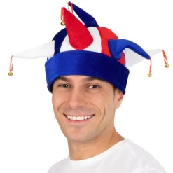 CHAPEAU DE BOUFFON À CLOCHETTES FRANCE ADULTE
