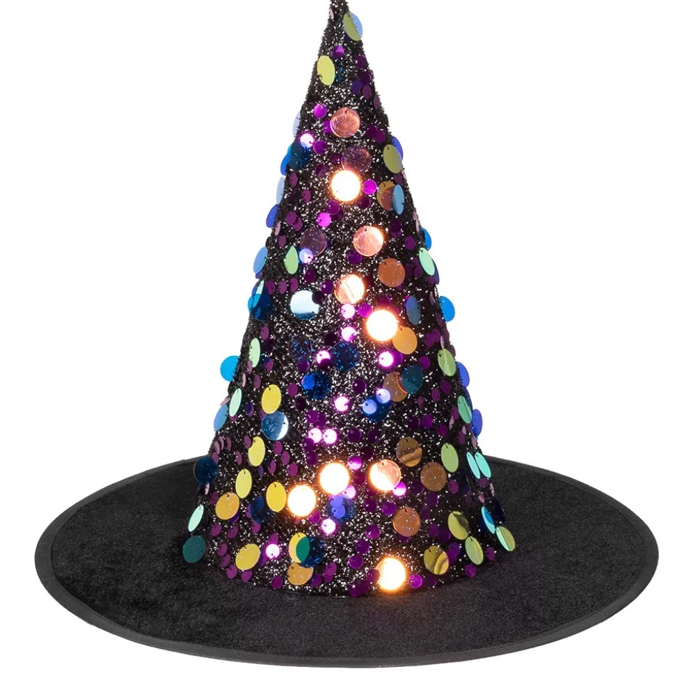 CHAPEAU DE SORCIÈRE SEQUIN