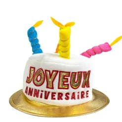 CHAPEAU GATEAU JOYEUX ANNIVERSAIRE