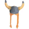 CHAPEAU GAULOIS VIKING MOUSSE AVEC TRESSES ADULTE