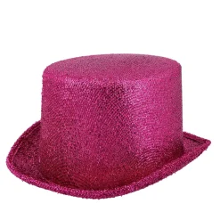 CHAPEAU HAUT-DE-FORME SHOW ROSE FUCHSIA ADULTE