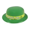 CHAPEAU MELON PLASTIQUE ST PATRICK ADULTE