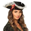 CHAPEAU PIRATE TRICORNE STACEY T57