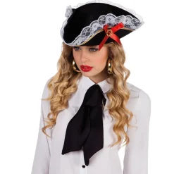 CHAPEAU PIRATE TRICORNE STACEY T57