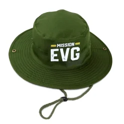 CHAPEAU SAFARI MISSION EVG CORDON VERT ADULTE