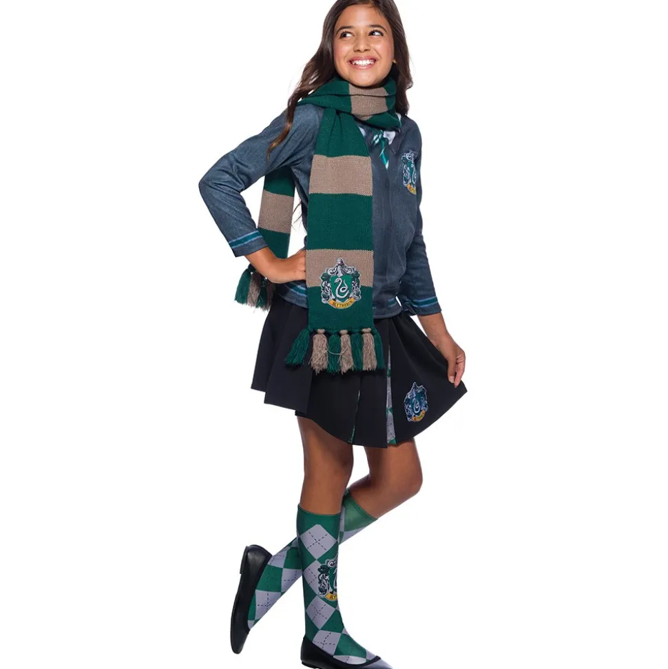 ÉCHARPE TRICOT SORCIER SERPENTARD HARRY POTTER