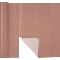 CHEMIN DE TABLE AIRLAID ADAPTABLE 40CMX4.8M OR ROSE