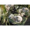CHEMIN DE TABLE AIRLAID ADAPTABLE 40CMX4.8M OLIVE
