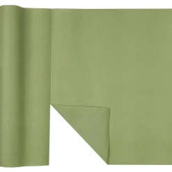 CHEMIN DE TABLE AIRLAID ADAPTABLE 40CMX4.8M OLIVE