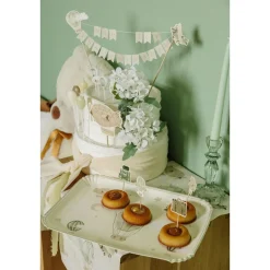 CHEMIN DE TABLE ANNIVERSAIRE MONTGOLFIÈRE 28CMX3M