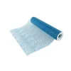 CHEMIN DE TABLE BRILLANCE ROULEAU 30CMX5M BLEU