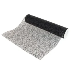 CHEMIN DE TABLE BRILLANCE ROULEAU 30CMX5M NOIR