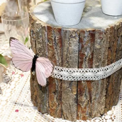 CHEMIN DE TABLE DENTELLE 30CMX2.5M NATURE
