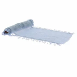 CHEMIN DE TABLE EFFILOCHÉ CHANVRE 30CMX3M ORAGE