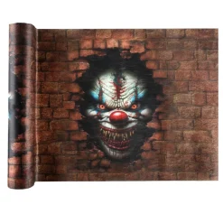 CHEMIN DE TABLE INTISSÉ CLOWN TUEUR 30CMX5M