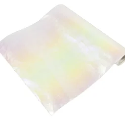 CHEMIN DE TABLE INTISSÉ EFFET IRISÉ 28CMX5M