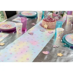 CHEMIN DE TABLE INTISSÉ PETITE FÉE 30CMX5M COLORÉ