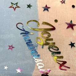CHEMIN DE TABLE JOYEUX ANNIVERSAIRE MULTICOLORE