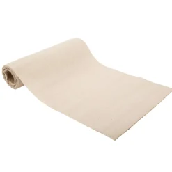 CHEMIN DE TABLE LIN NATUREL 28CMX5M BEIGE