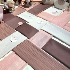 CHEMIN DE TABLE MOUSSELINE 28CMX5M ROSE