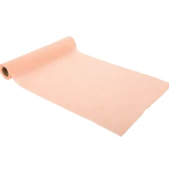 CHEMIN DE TABLE MOUSSELINE 28CMX5M ROSE