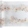 CHEMIN DE TABLE MOUSSELINE TENDRESSE 36CMX3M