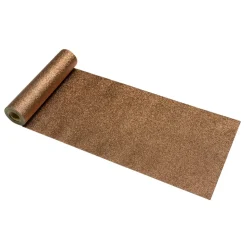 CHEMIN DE TABLE PAILLETTES PREMIUM 30CMX5M CHOCO