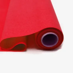 CHEMIN DE TABLE PAPIER AIRLAID 40CMX6M ROUGE
