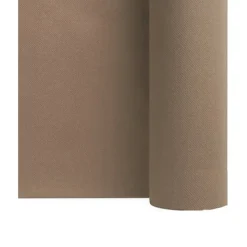 CHEMIN DE TABLE PAPIER AIRLAID 40CMX6M TAUPE