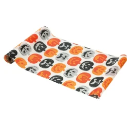 CHEMIN DE TABLE POLYESTER CITROUILLES 28CMX3M