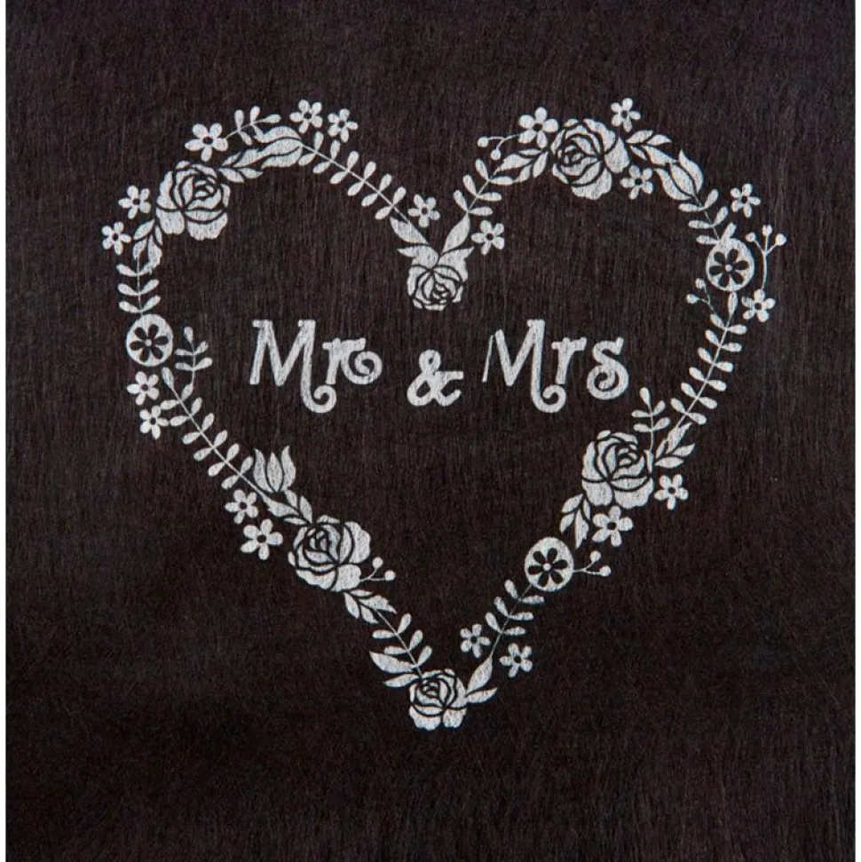 CHEMIN DE TABLE POLYESTER MR MRS 30CMX5M