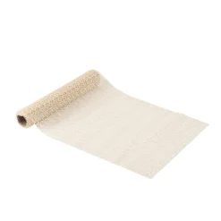 CHEMIN DE TABLE TISSU DENTELLE 28CMX3M OR
