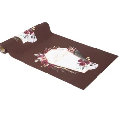 CHEMIN DE TABLE TISSU HAPPY HALLOWEEN 28CMX3M