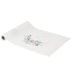 CHEMIN DE TABLE TISSU JARDIN BOTANIQUE 28CMX3M