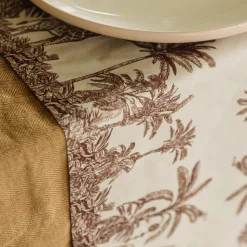 CHEMIN DE TABLE TISSU PARFUM D'ORIENT 28CMX5M