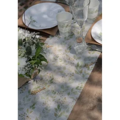 CHEMIN DE TABLE VOILE BONHEUR 26CMX3M