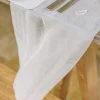 CHEMIN DE TABLE VOILE SATINÉ 28CMX3M BLANC