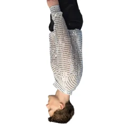 CHEMISE DISCO ARGENT ADULTE