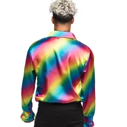 CHEMISE DISCO MULTICOLORE HOMME