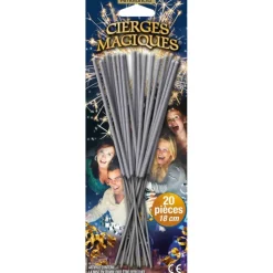 20 CIERGES MAGIQUES 18CM - F1