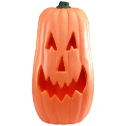 CITROUILLE DÉCO LED PLASTIQUE 35X18X68CM ORANGE