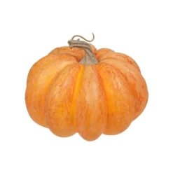CITROUILLE DÉCORATIVE 11X11X7.5CM ORANGE