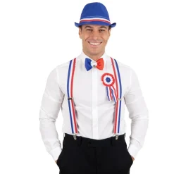 COCARDE TRICOLORE FRANCE SUPPORTER ADULTE